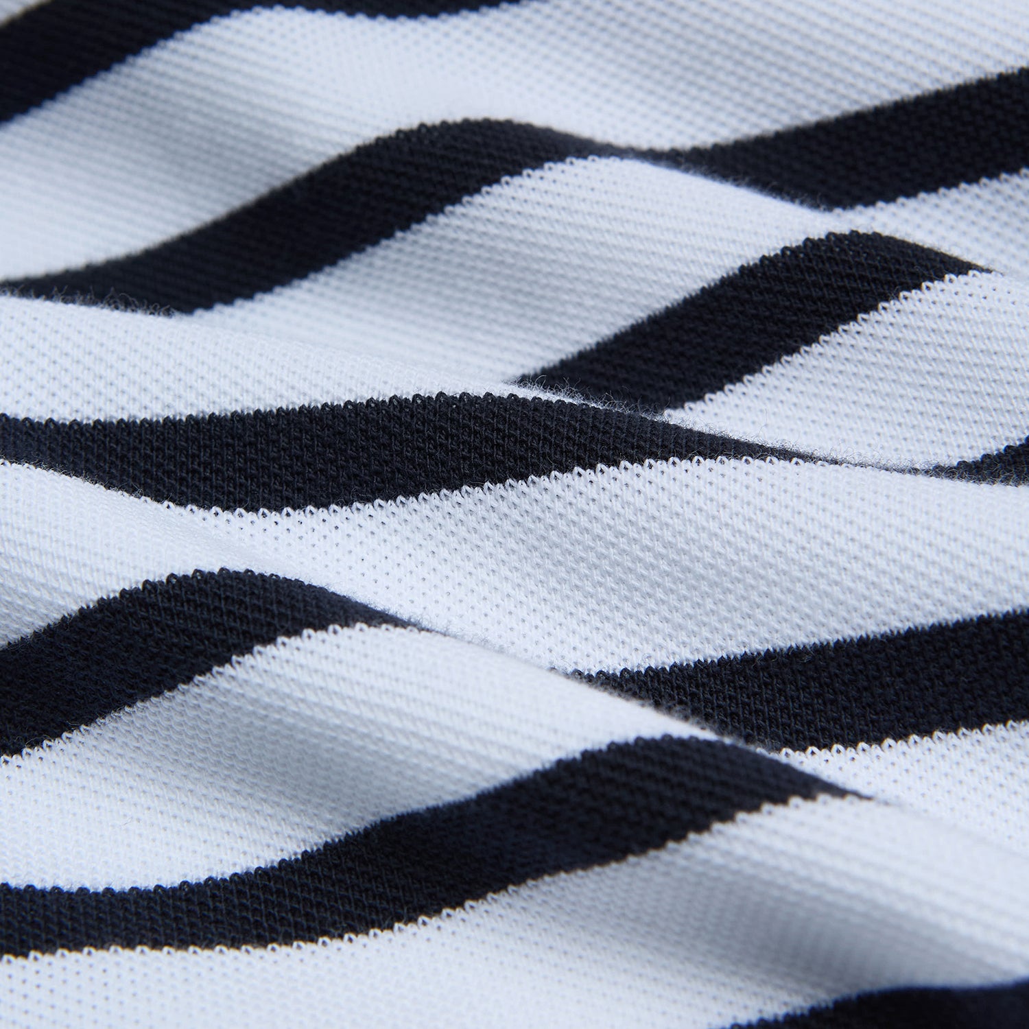 Men's Cotton Slim Fit Stripe Polo