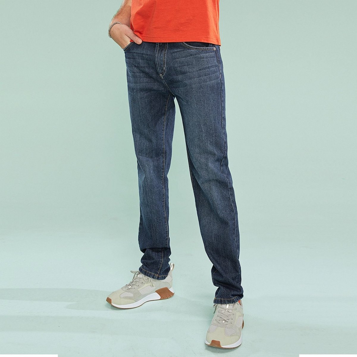 Men’s Skinny Tapered Stretch Denim