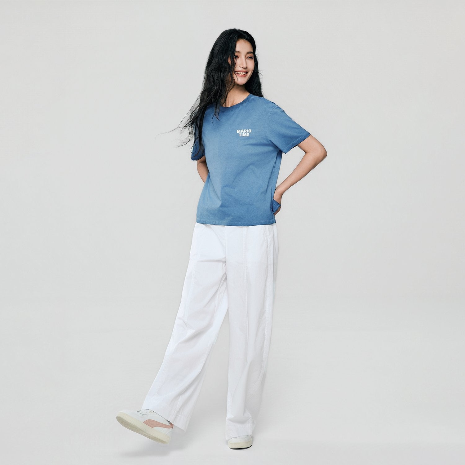 Women's Super Mario Relaxed PrintTee