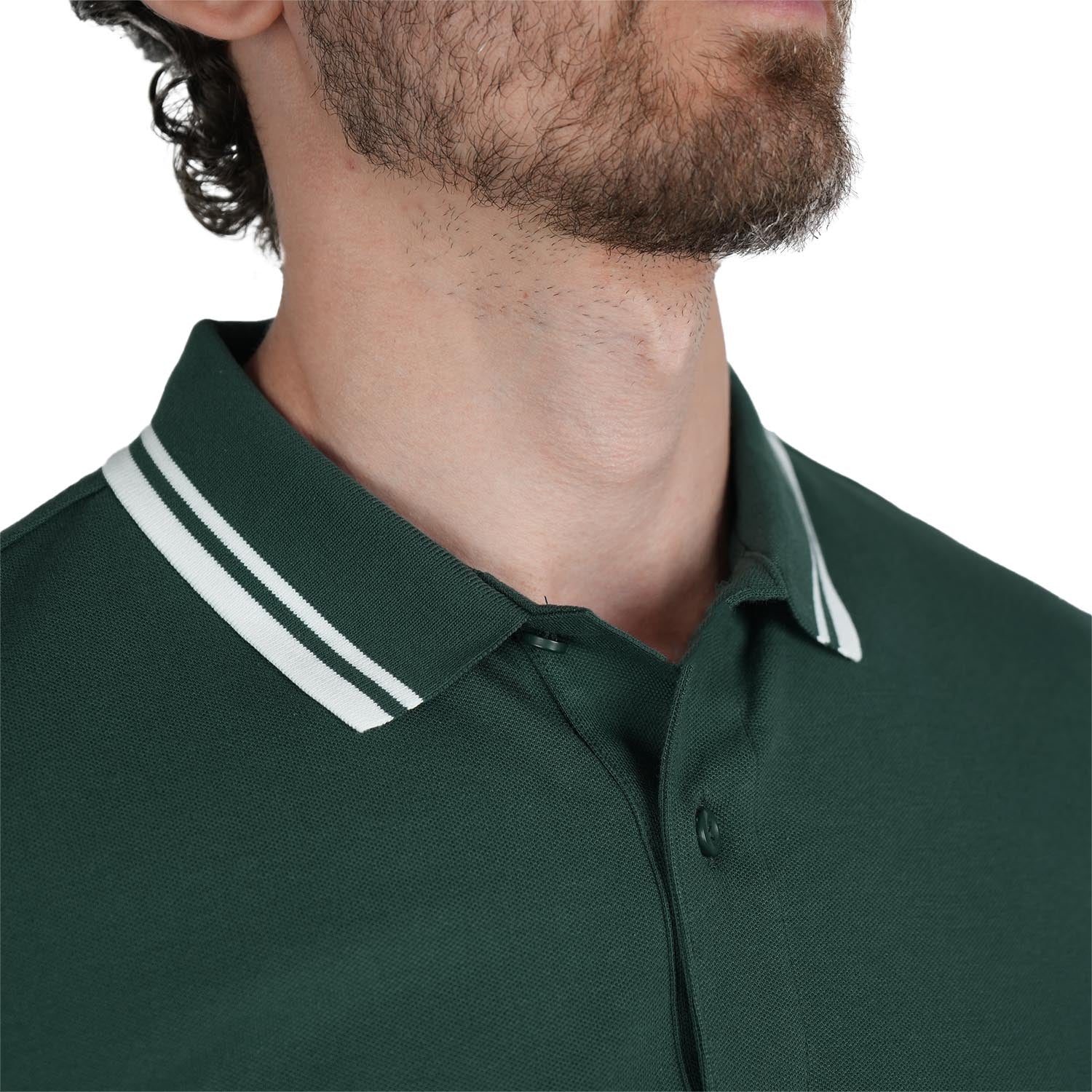 Men's Slim Fit Pique Polo: Elevated Comfort, Modern Style