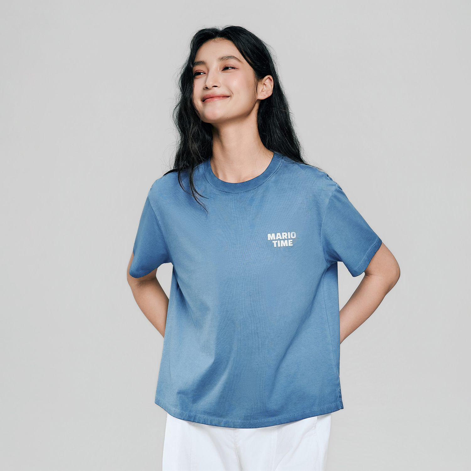 Women's Super Mario Relaxed PrintTee