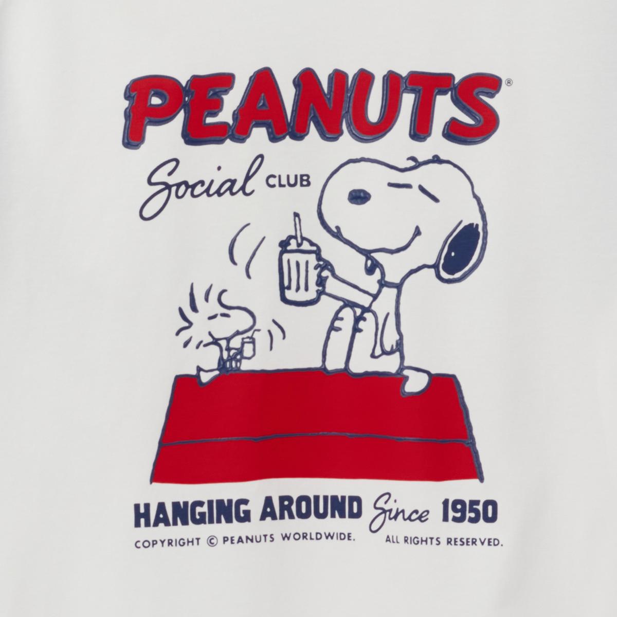 Men's Relaxed Snoopy Print Tee