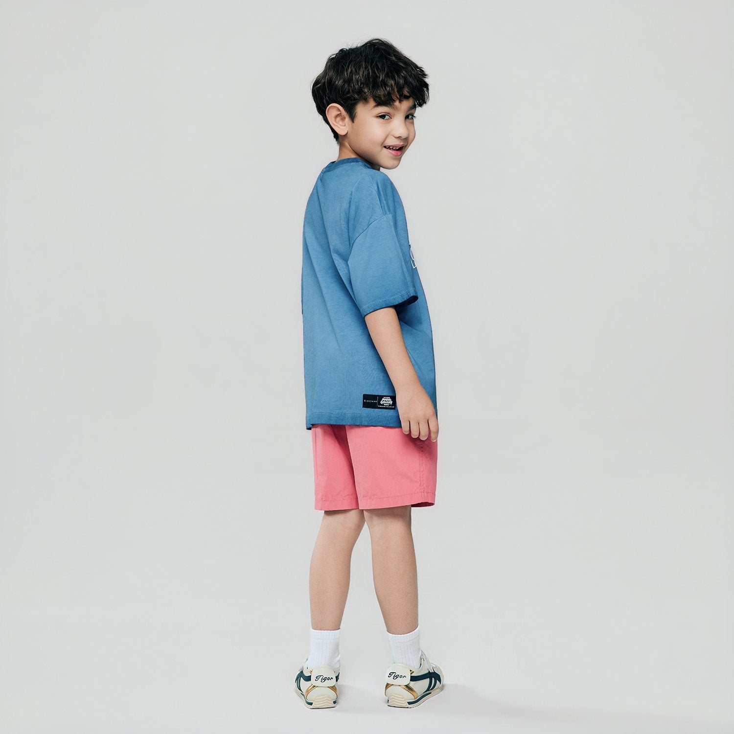 Junior Super Mario Oversized Print Tee