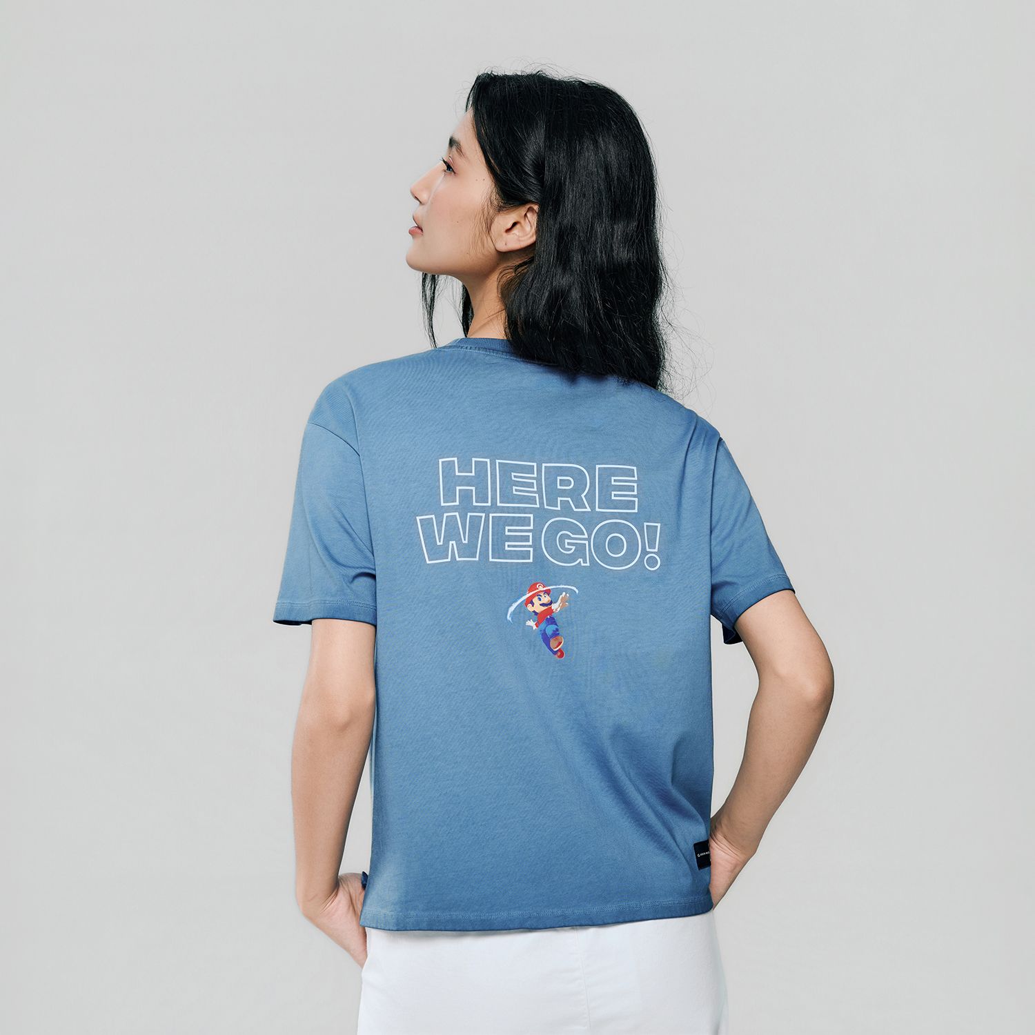 Women's Super Mario Relaxed PrintTee