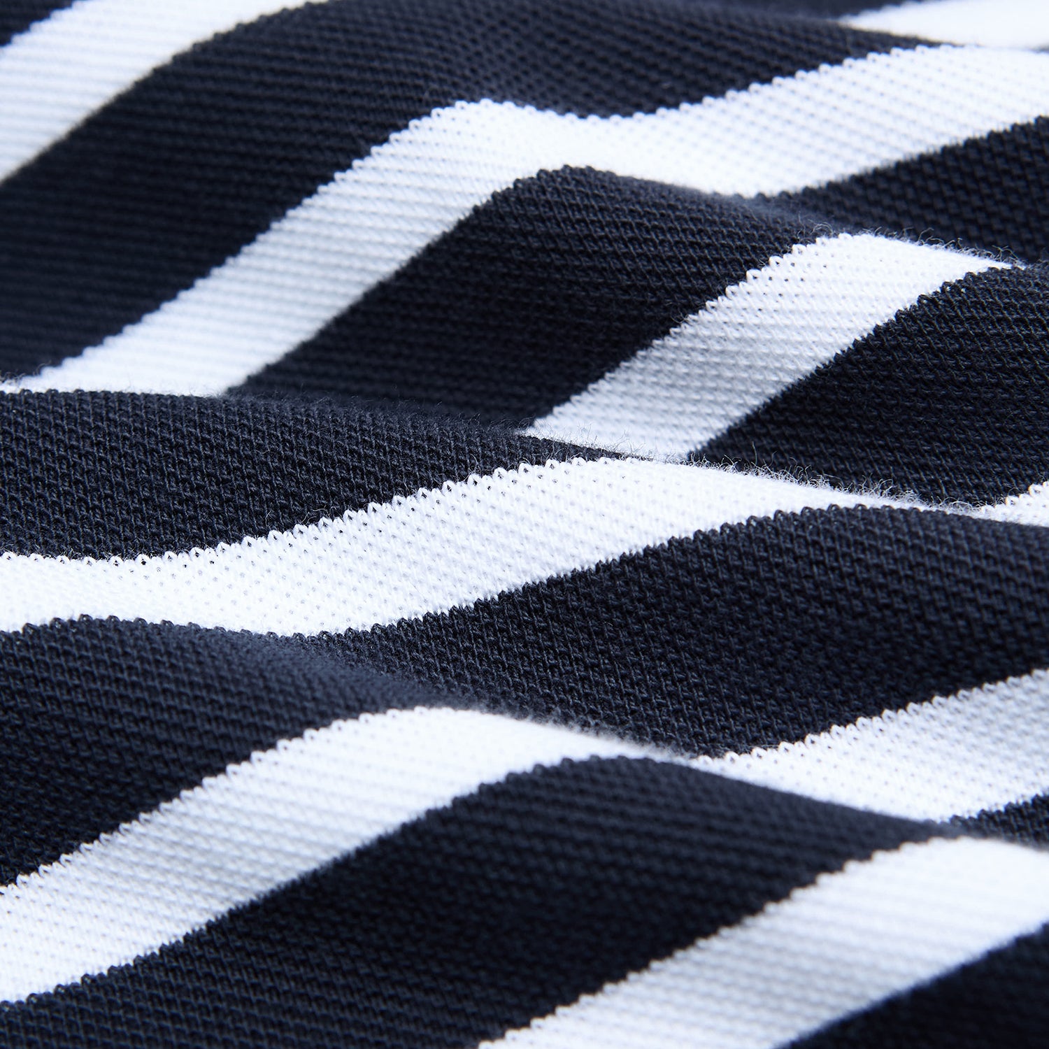 Men's Cotton Slim Fit Stripe Polo