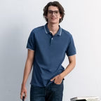 Men's Slim Fit Pique Polo: Elevated Comfort, Modern Style