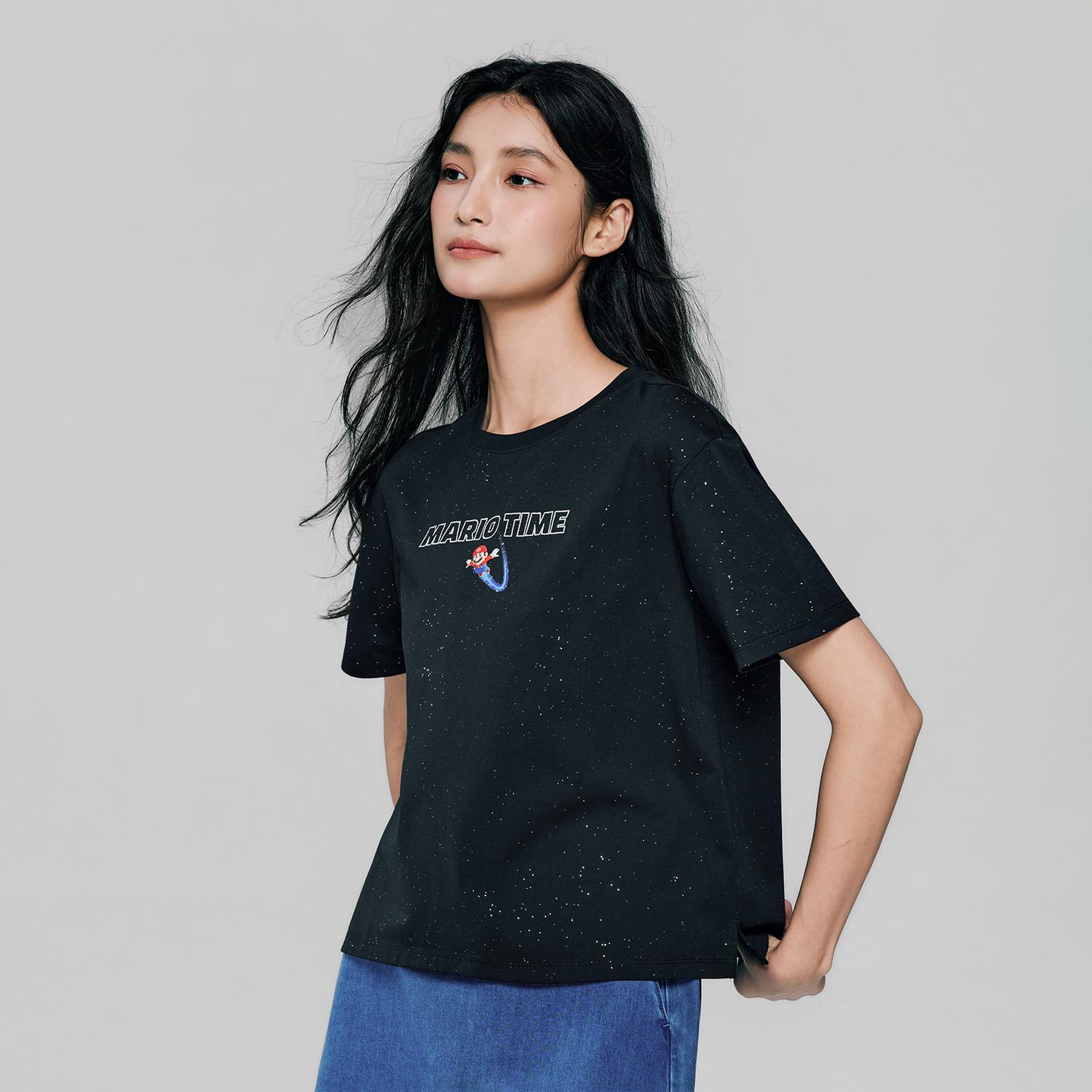 Women's Super Mario Relaxed PrintTee