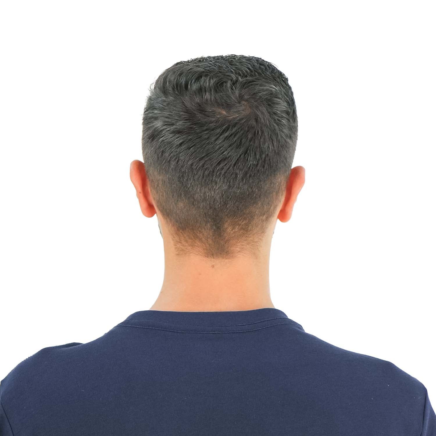 تي شيرت رجالي مطبوع عليه عبارة "عالم بلا غرباء" - قصة ضيقة، رقبة دائرية، قطن