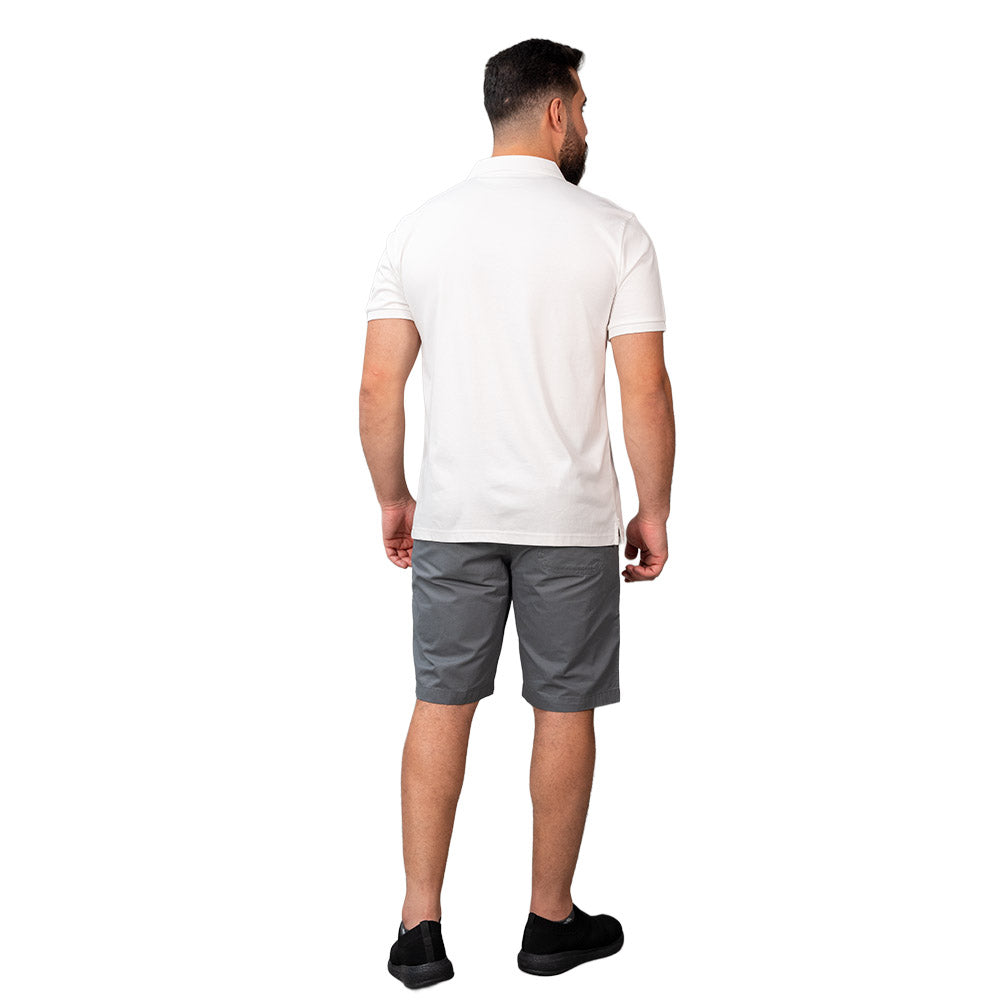 Men's Slim Fit Interlock Polo With Embroidery - Liquid Touch