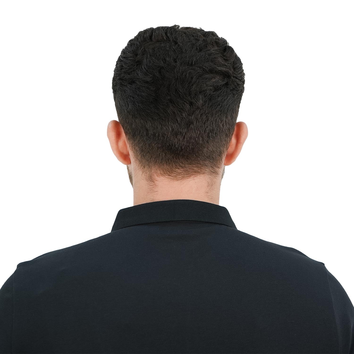 Men's Slim Fit Cotton Short Sleeve Napoleon Polo