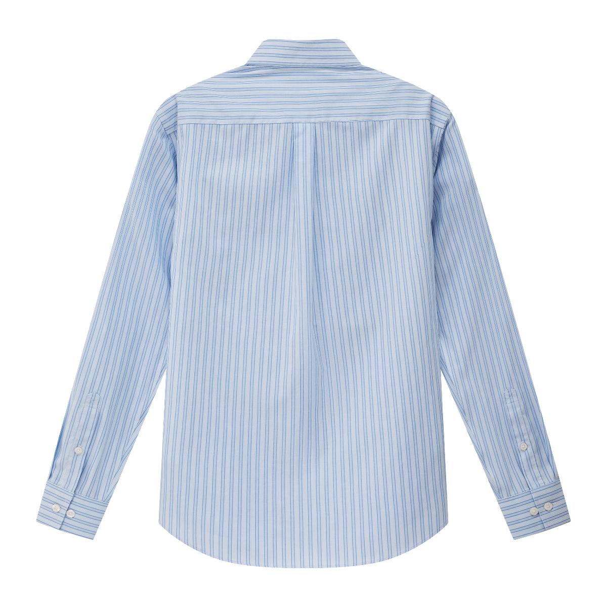 Men's Wrinkle-Free Long Sleeve Cotton Oxford Shirt