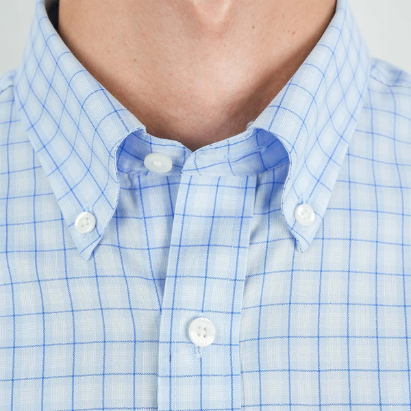 Men's Wrinkle-Free Long Sleeve Cotton Oxford Shirt