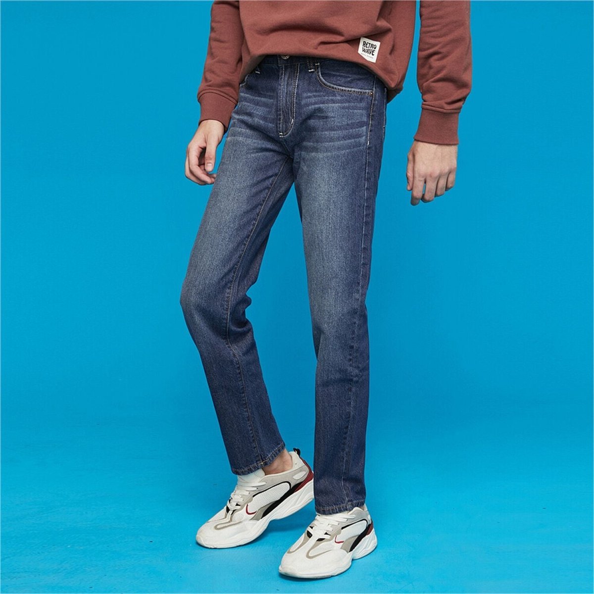 Men’s Skinny Tapered Stretch Denim
