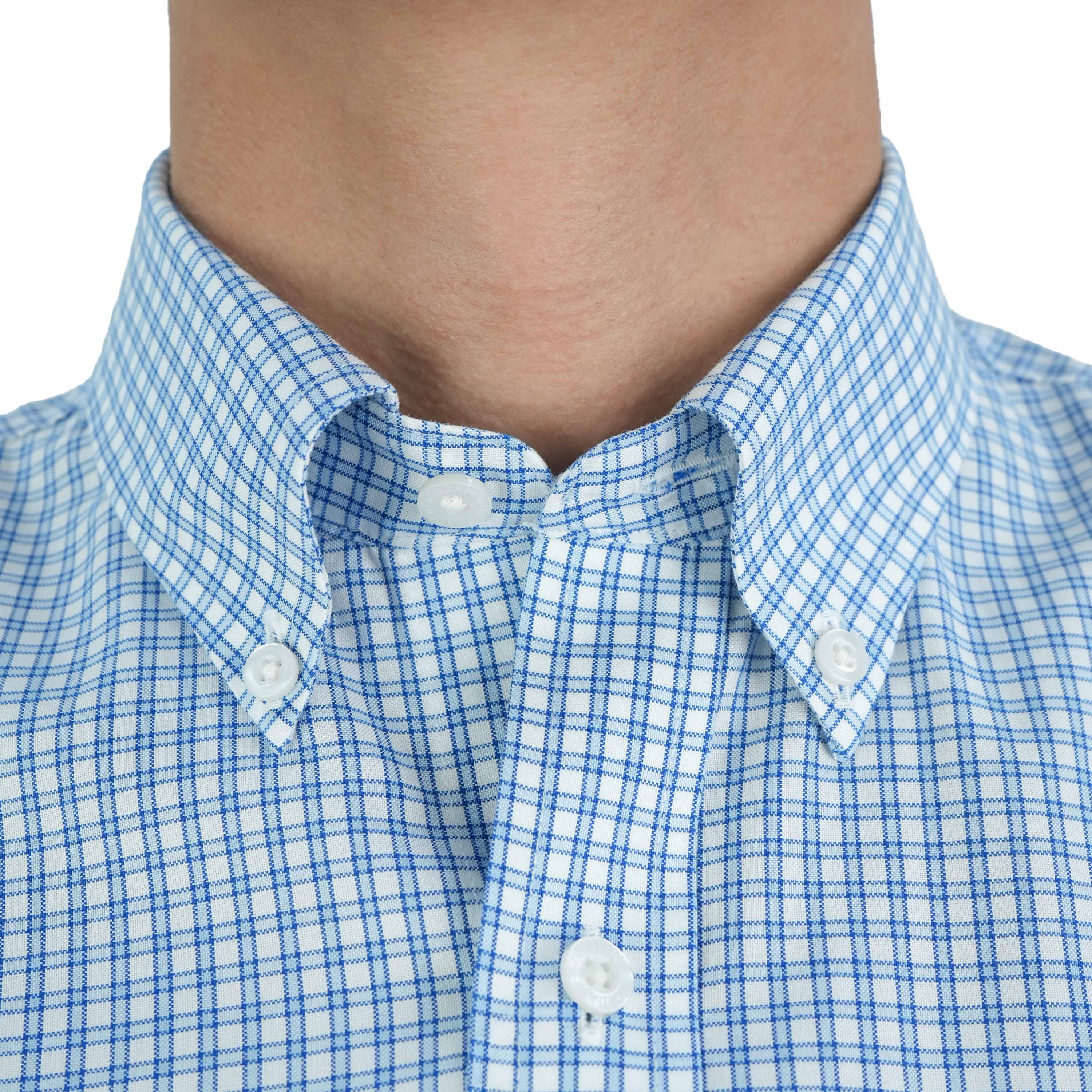 Men's Wrinkle-Free Long Sleeve Cotton Oxford Shirt