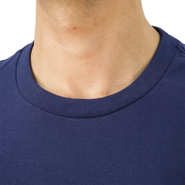 Men's World Without Strangers Print Tee - Slim Fit, Crew Neck, Cotton