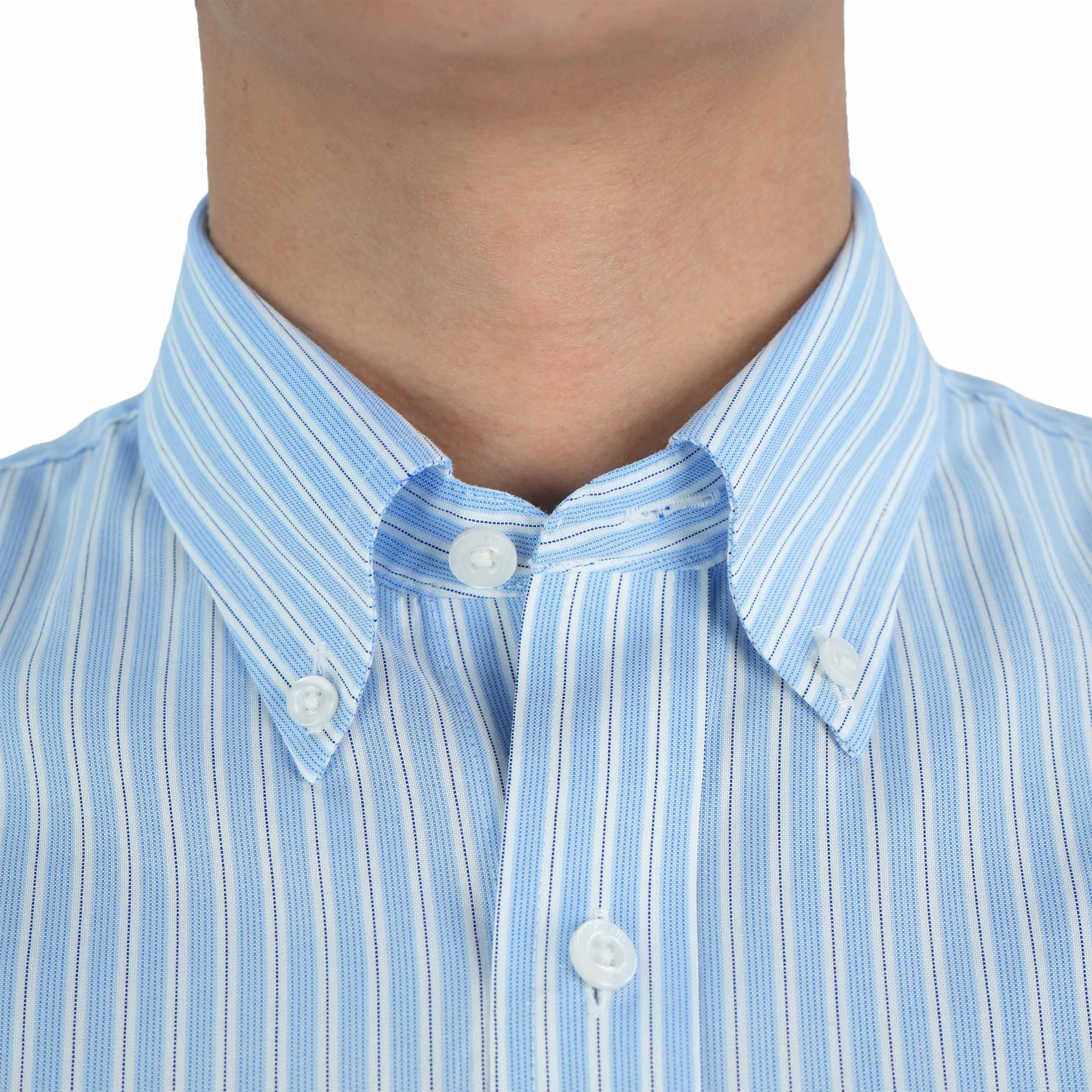 Men's Wrinkle-Free Long Sleeve Cotton Oxford Shirt