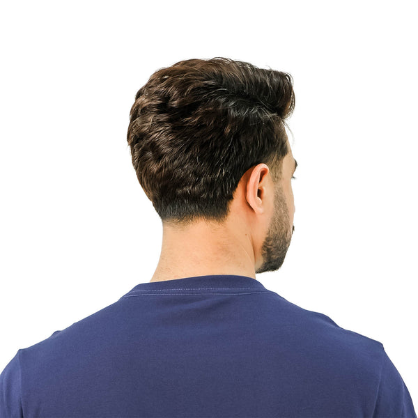 Men's World Without Strangers Print Tee - Slim Fit, Crew Neck, Cotton