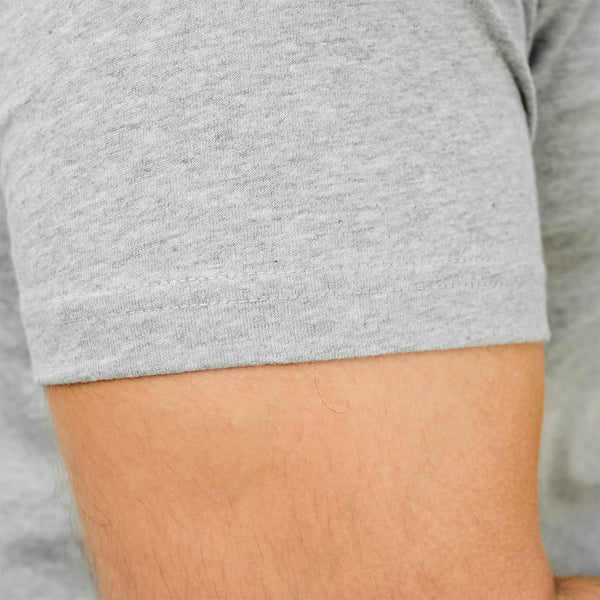 Men's World Without Strangers Print Tee - Slim Fit, Crew Neck, Cotton