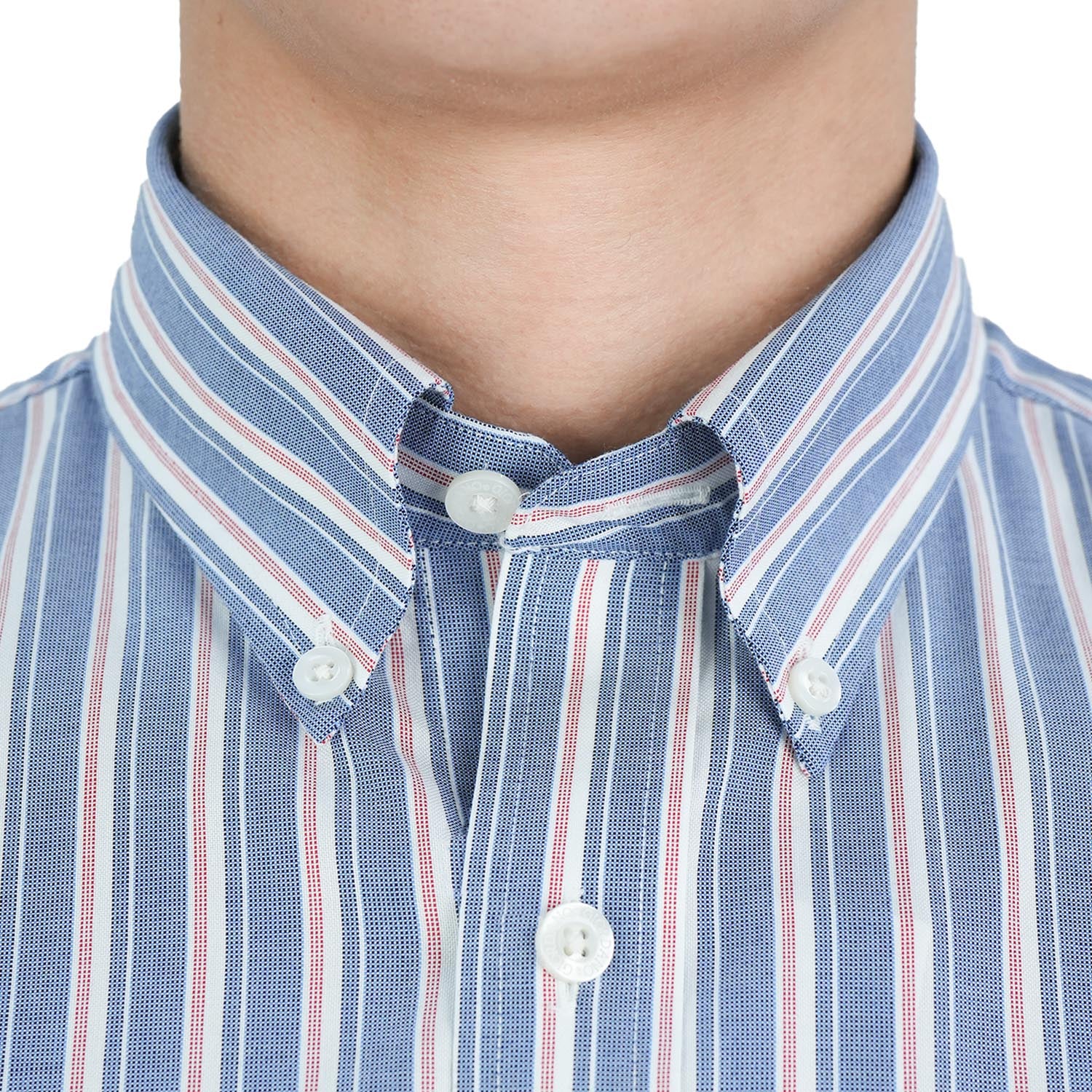 Men's Wrinkle-Free Long Sleeve Cotton Oxford Shirt