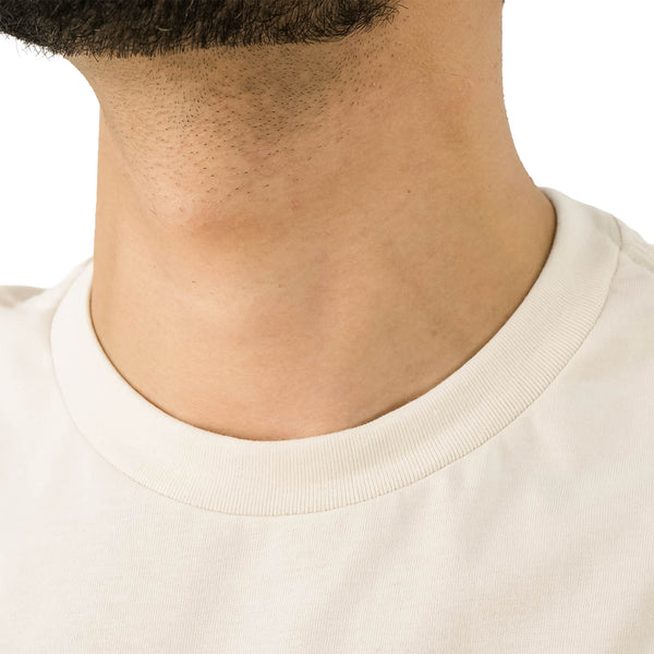 Men's World Without Strangers Print Tee - Slim Fit, Crew Neck, Cotton