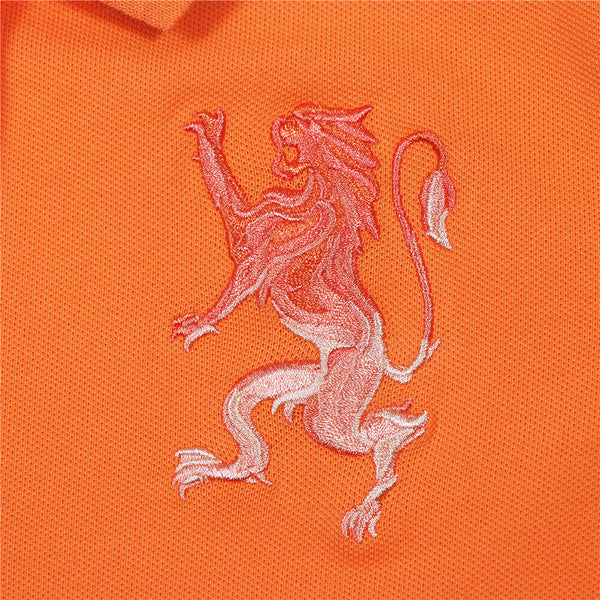 Women's Slim Fit Embroidery 3D Lion Bold Polo