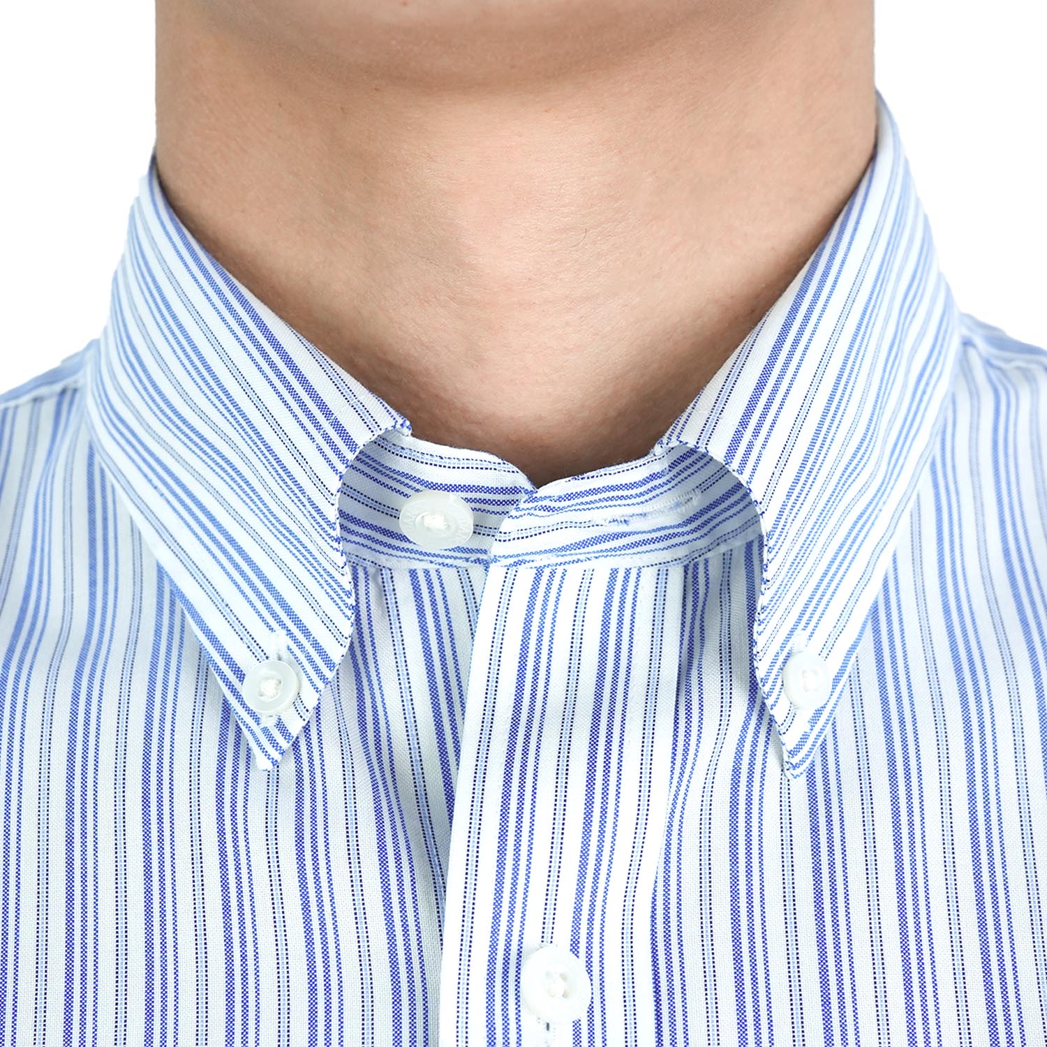 Men's Wrinkle-Free Long Sleeve Cotton Oxford Shirt