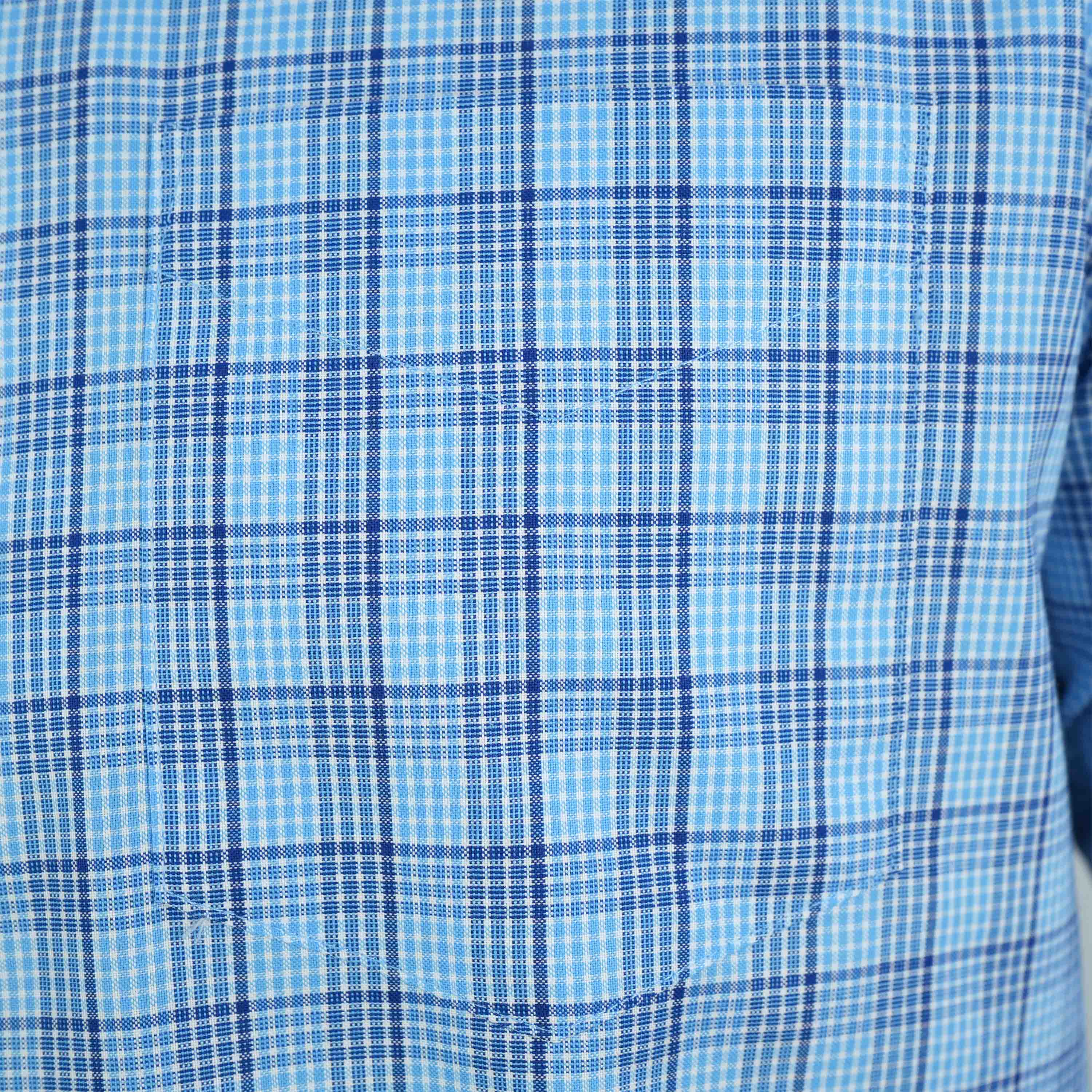 Men's Wrinkle-Free Long Sleeve Cotton Oxford Shirt