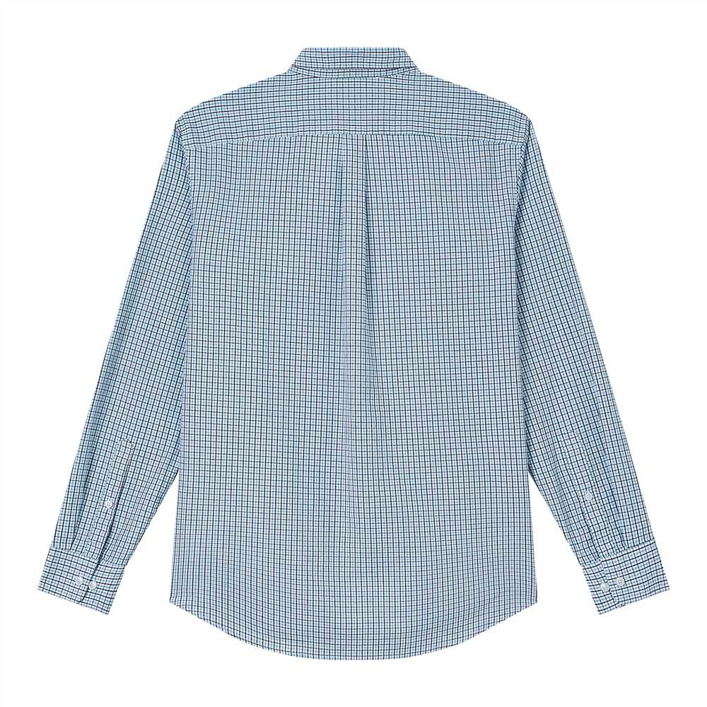 Men's Cotton Slim Oxford Shirt With Embroidery