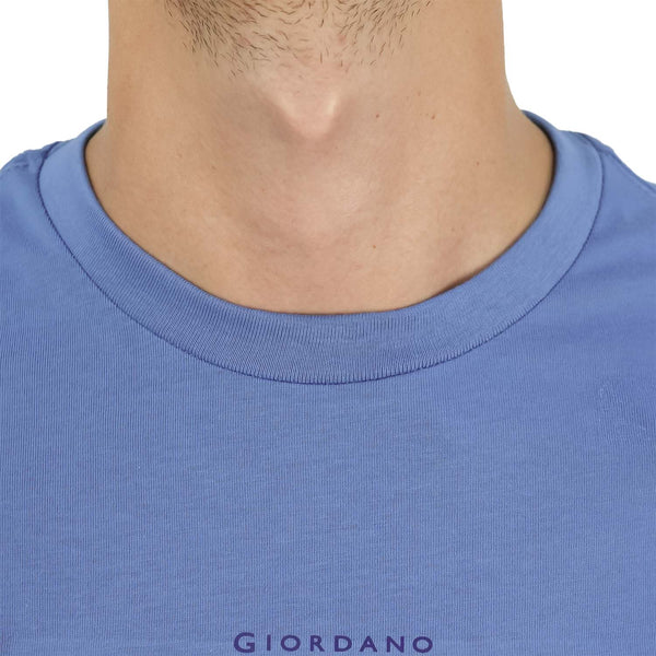 Men's World Without Strangers Print Tee - Slim Fit, Crew Neck, Cotton