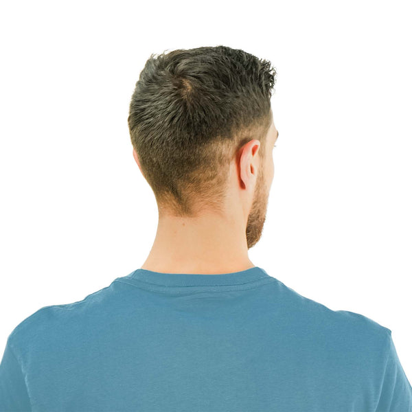 Men's World Without Strangers Print Tee - Slim Fit, Crew Neck, Cotton