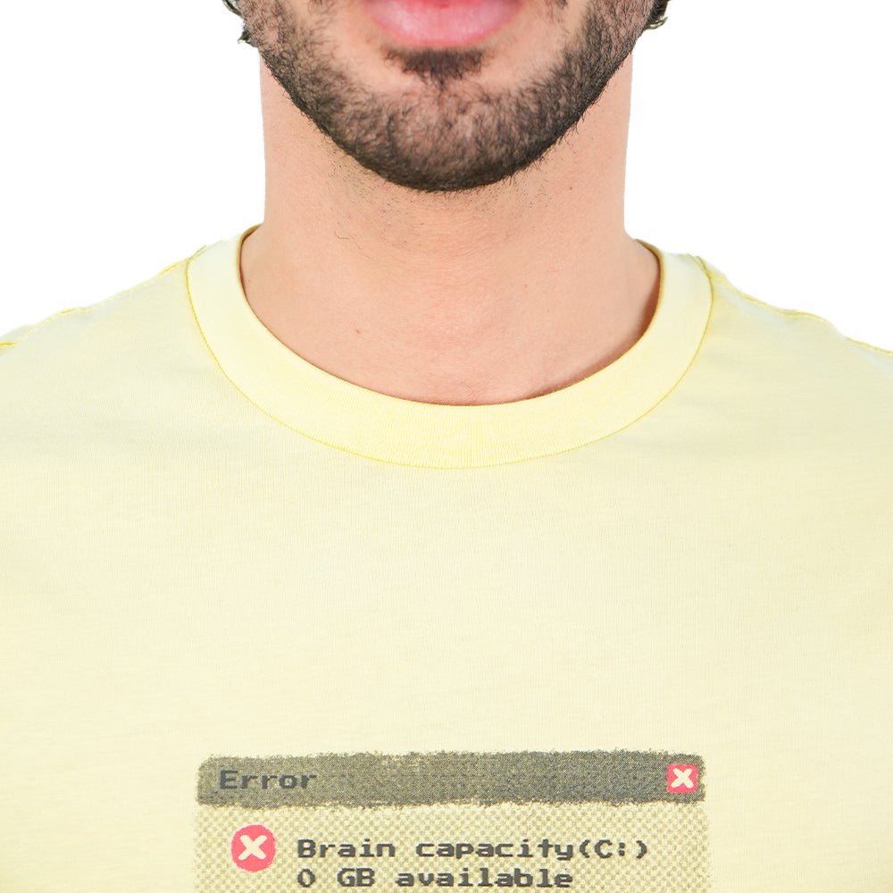 Men's Cotton Jersey Crew Neck Print Tee