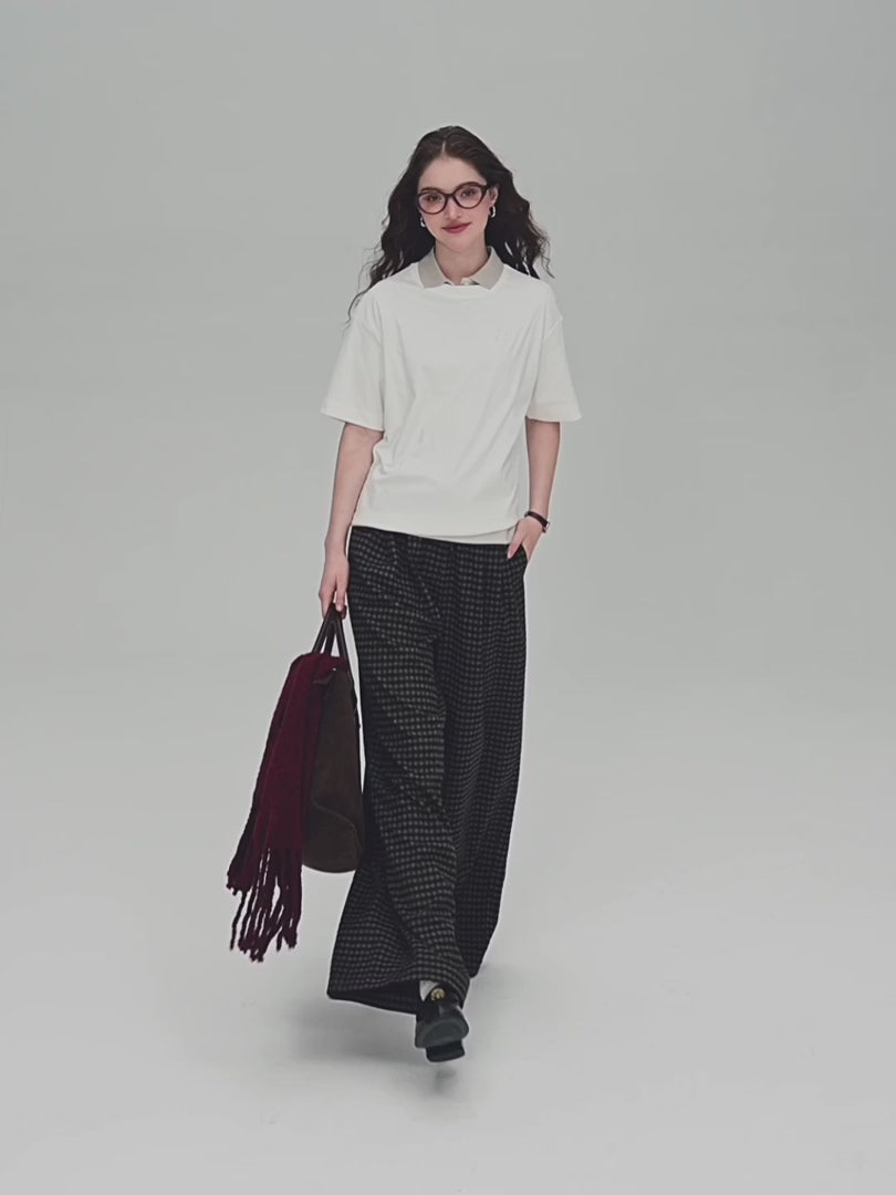 Women's Embroidered Cotton Liquid Touch Tee