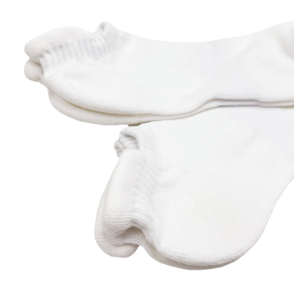 Men's Solid Non Slip Ankle Socks (2-Pairs)