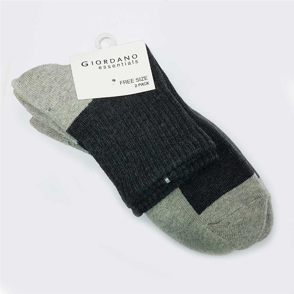 Pile socks(2-pairs)