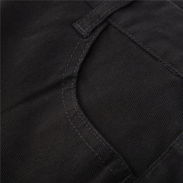 Women's Stretch Cotton High Waist Slim Tapered Pants (180° Elastic Waistband)