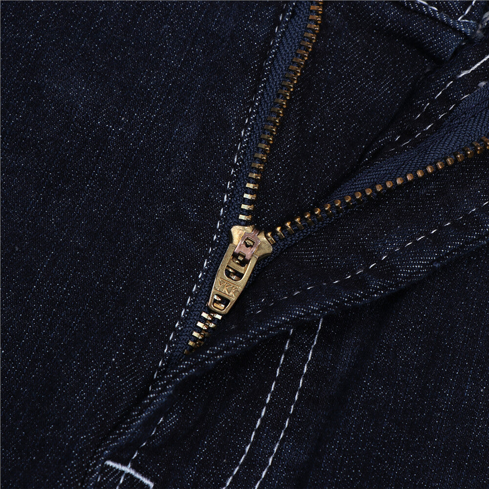 Men’s Stretch Denim Low Rise Skinny Tapered Jeans (180° Expandable Waistband)