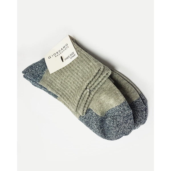 Pile socks(2-pairs)