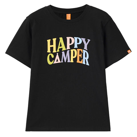 Women's Happy Camper Cotton Print Tee