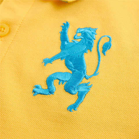 Junior 3D Lion Color embroidery polo