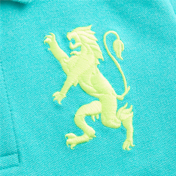 Junior 3D Lion Color embroidery polo